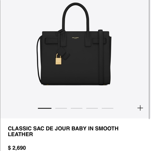 NWOT Saint Laurent Sac De Jour Baby Tote - Picture 1 of 16